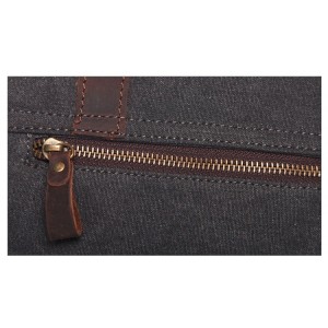 AT3 Sac de travail pour ordinateur portable. Sac à bandoulière. Canvas - en cuir . MESSENGER III VINTAGE™ 4 couleurs 